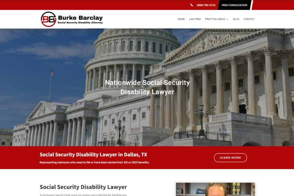 Burke Barclay Social Security Disability Lawyer by Dixie Weld & Fab